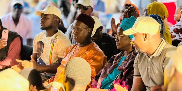 Thiaroye Sur Mer Mr Abdou Karim Sall déroule tapis rouge pour Amadou Ba