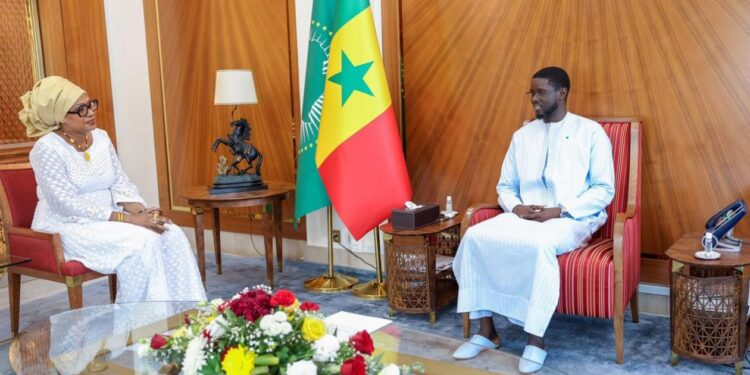 Palais : Ce que Bassirou Diomaye Faye et la Présidente du Conseil constitutionnel se sont dit