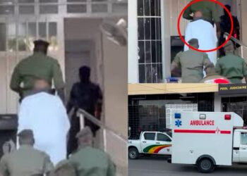 Arrivé à bord d&rsquo;une ambulance, Farba Ngom auditionné au Pool Judiciaire Financier