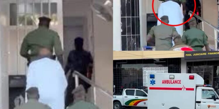 Arrivé à bord d&rsquo;une ambulance, Farba Ngom auditionné au Pool Judiciaire Financier