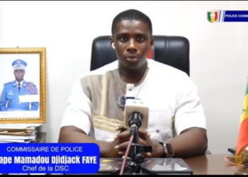 Homme de l’année 2025 : Commissaire Mamadou Djidjiack Faye, chef de la DSC