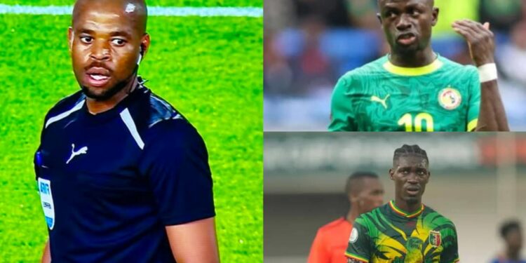 Sénégal – Mali : L&rsquo;étonnante statistique de l&rsquo;arbitre Tom Abongile en élimination directe