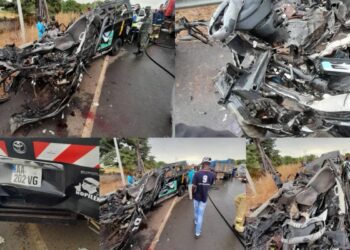 Accident à hauteur de Farafenni : 18 morts dans une collision entre deux véhicules