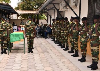 Les Forces armées rendent hommage au soldat Cheikh Manga, décédé en République centrafricaine