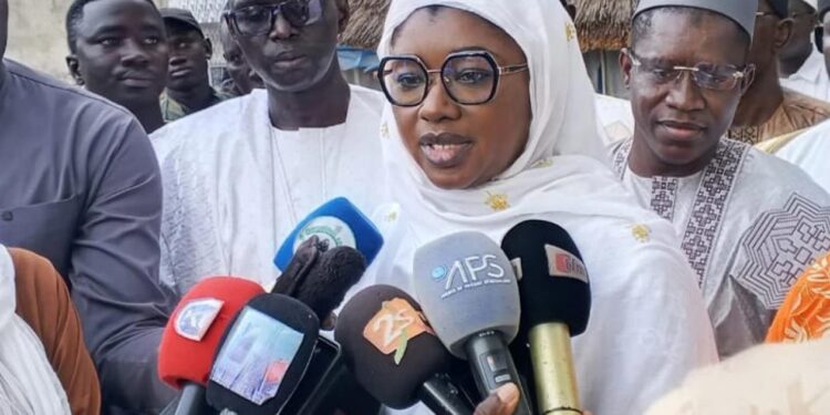 Touba : La ministre de la Pêche enflamme les réseaux sociaux avec son niveau en français (vidéo)