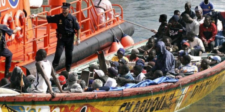 Migration irrégulière : 153 migrants, dont des Sénégalais, secourus près d’El Hierro