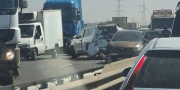 Autoroute de l’Avenir : accident entre Sébikotane et Diamniadio, la circulation fortement perturbée